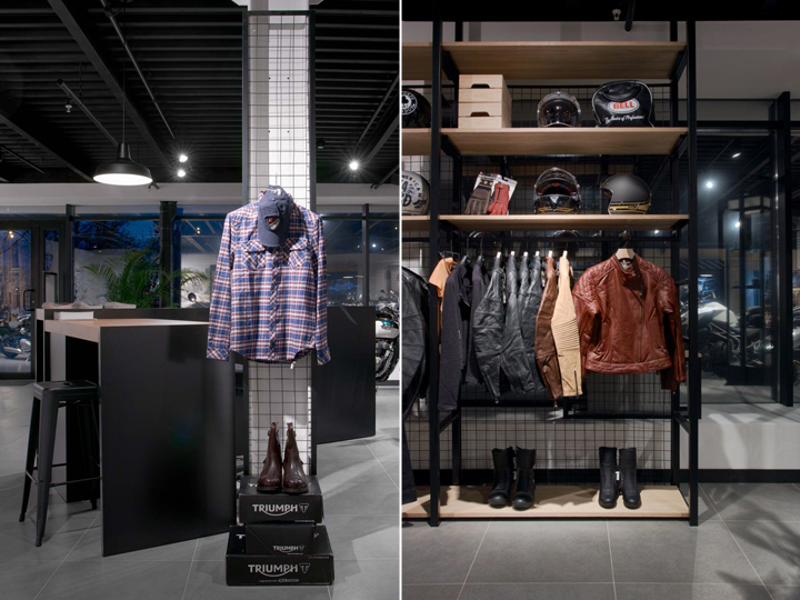 莫斯科 Triumph 摩托车店——动感与舒适的完美结合-12