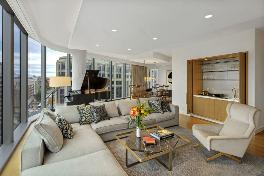 华盛顿特区康拉德酒店丨美国华盛顿丨Rottet Studio-13