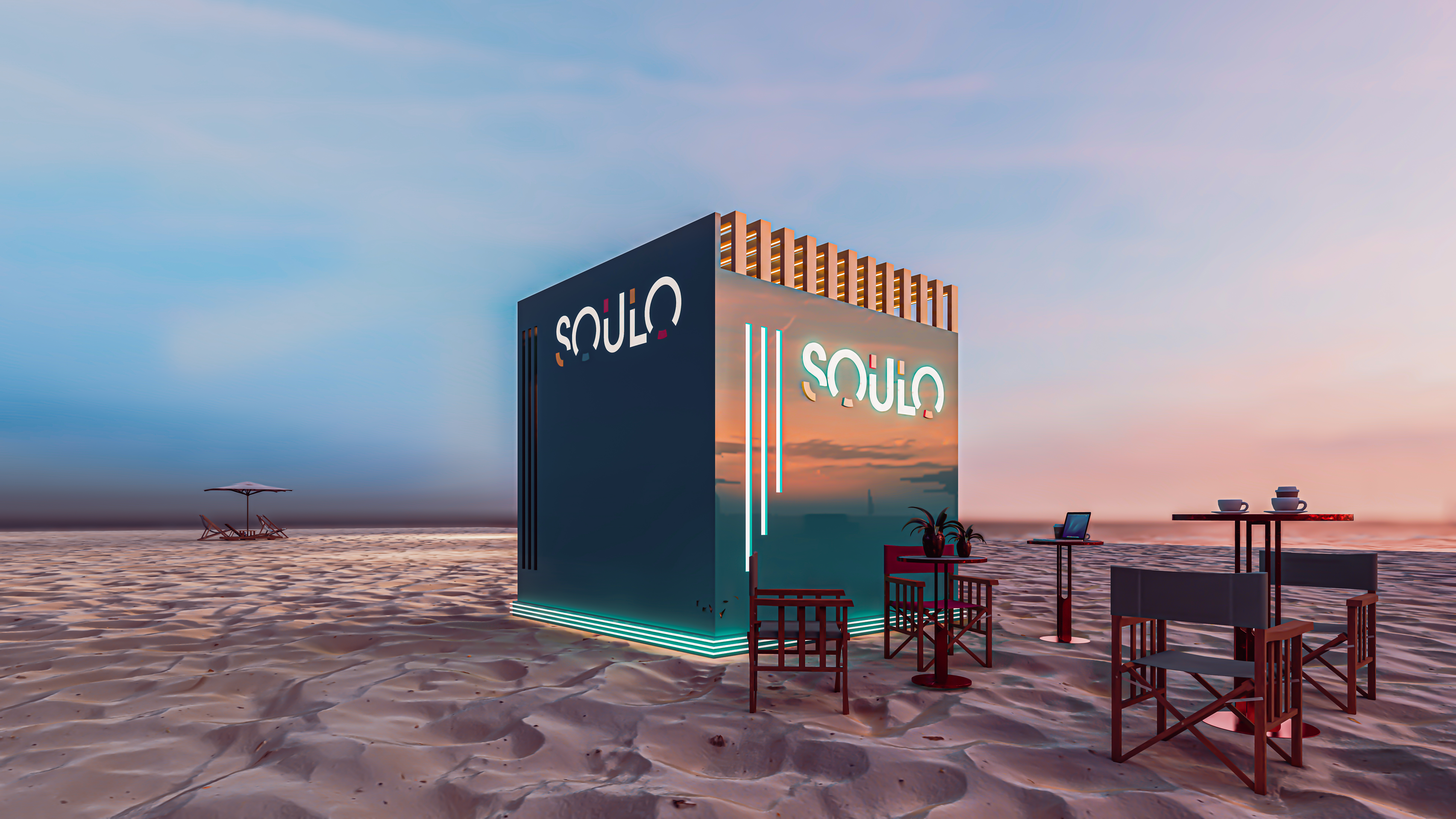 SOULO Contemporary Summer Booth | Bank Booth-10