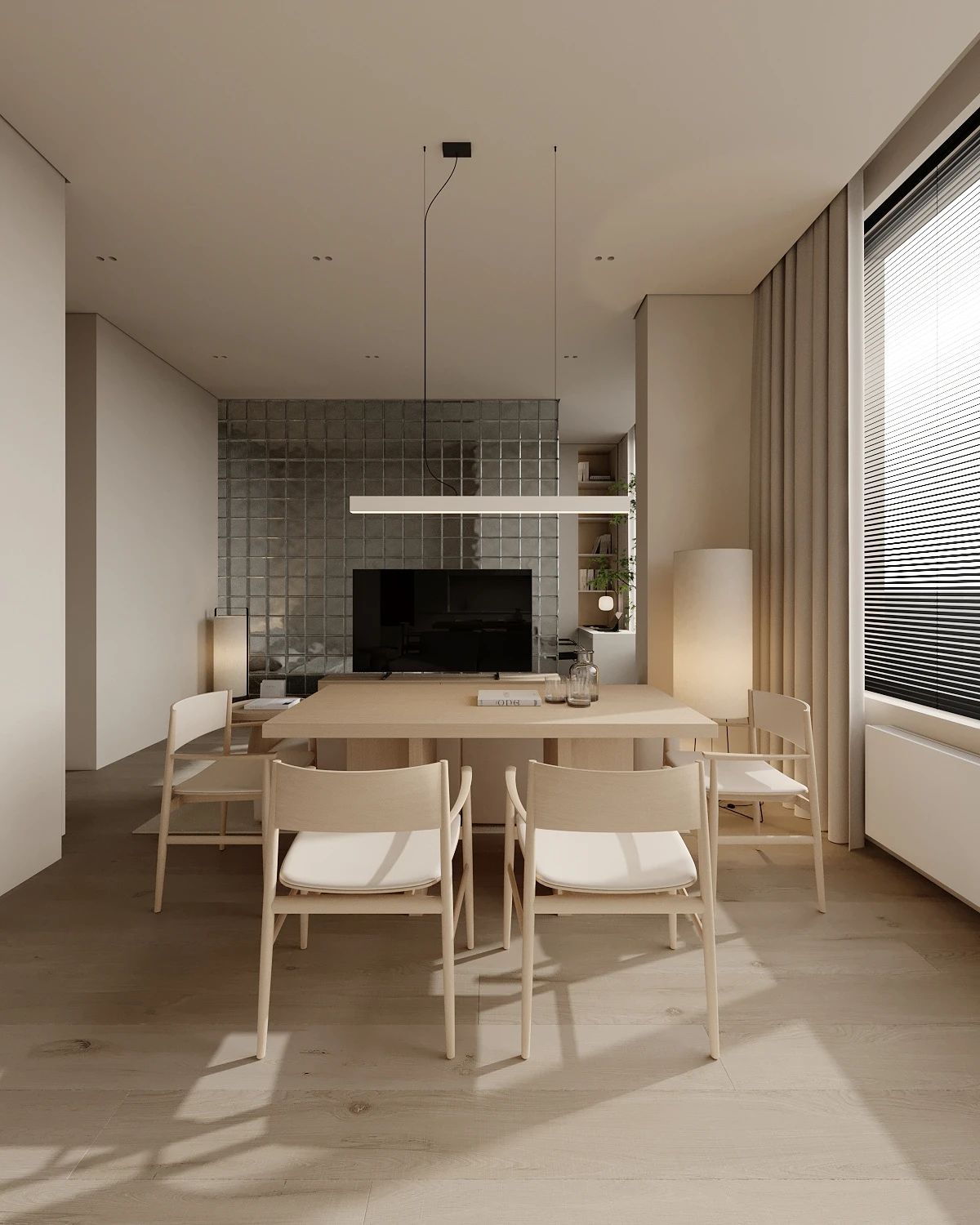 原木系奶油风空间设计丨哈萨克斯坦阿拉木图丨Ursa Studio-11