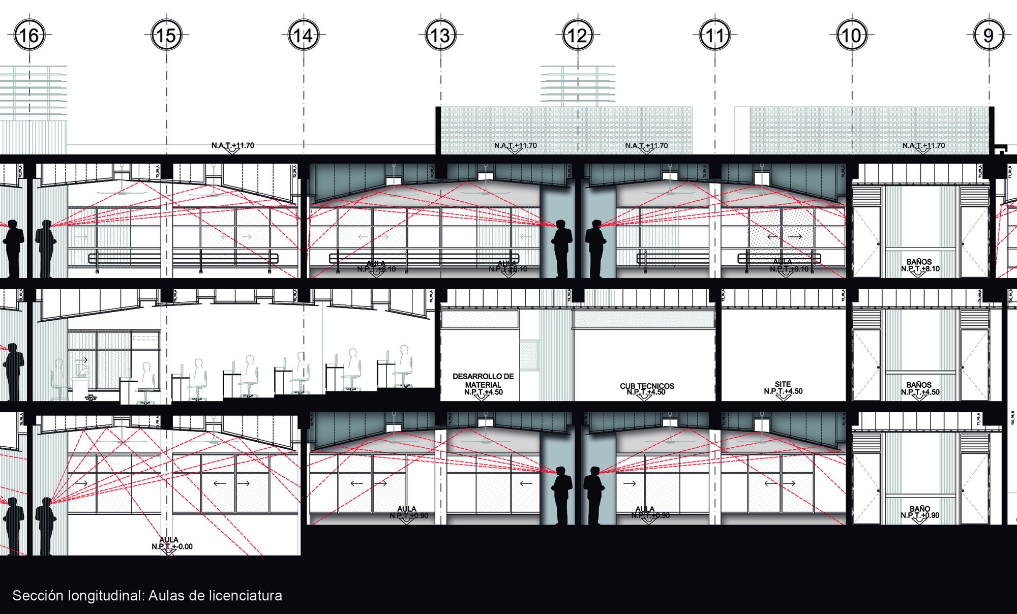 墨西哥尤卡坦自治大学教育学院 | 建筑系的 Departamento de Proyectos 设计团队-78