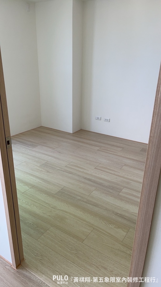 高雄15坪木质纯白轻装潢丨中国高雄丨第五象限室内装修工程行-41