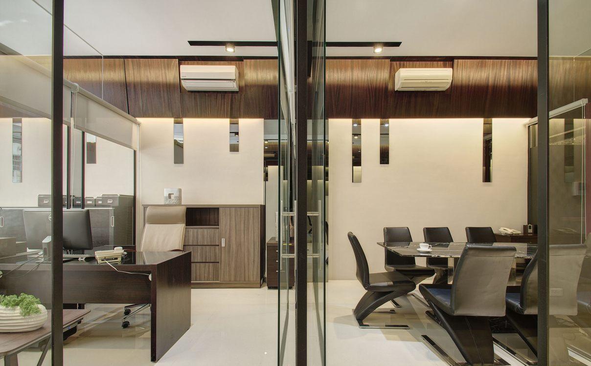 林奇锋设计丨穿透时尚律师事务所，玻璃隔间打造通透空间-10