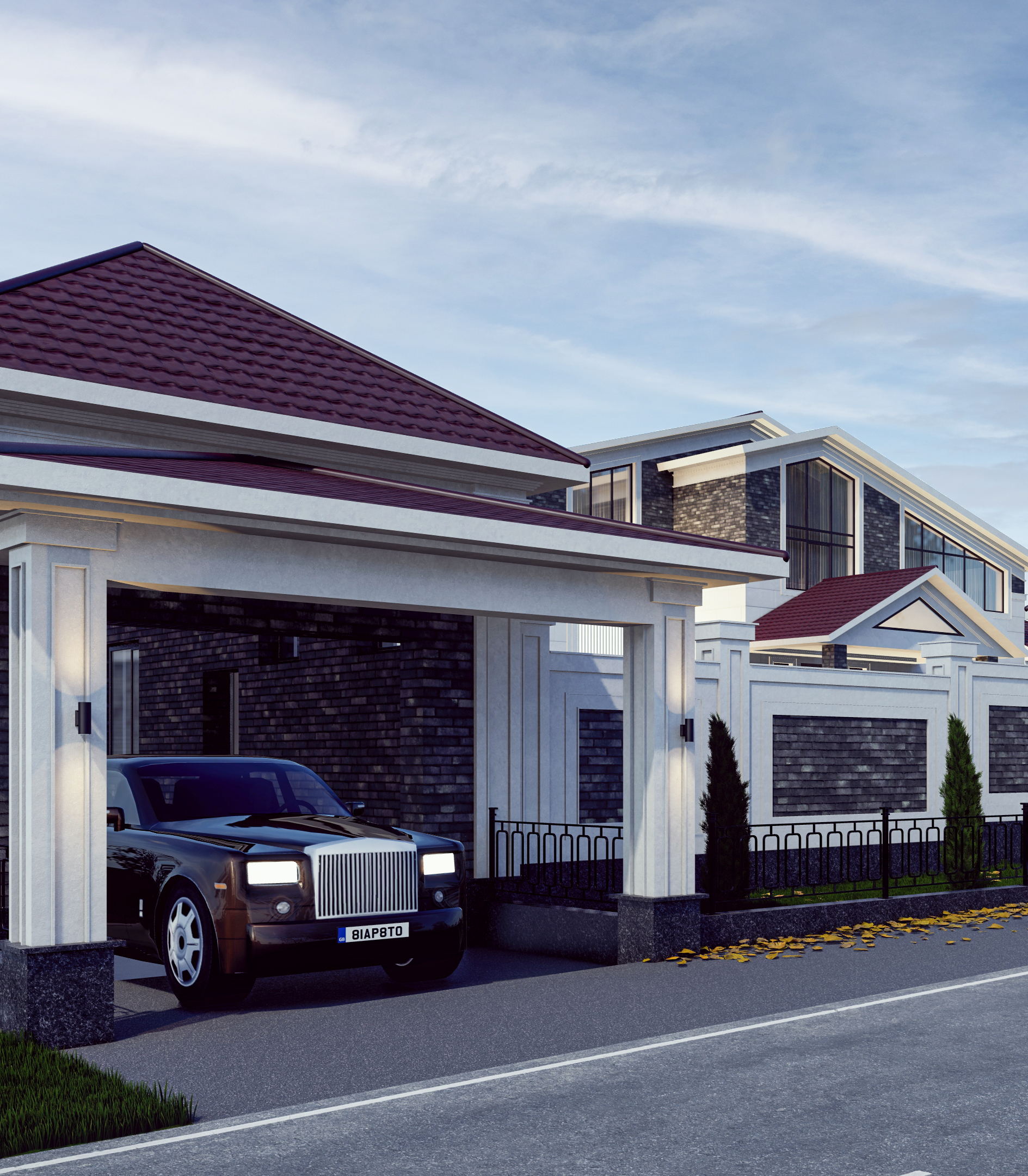 Фасад мансардный-7