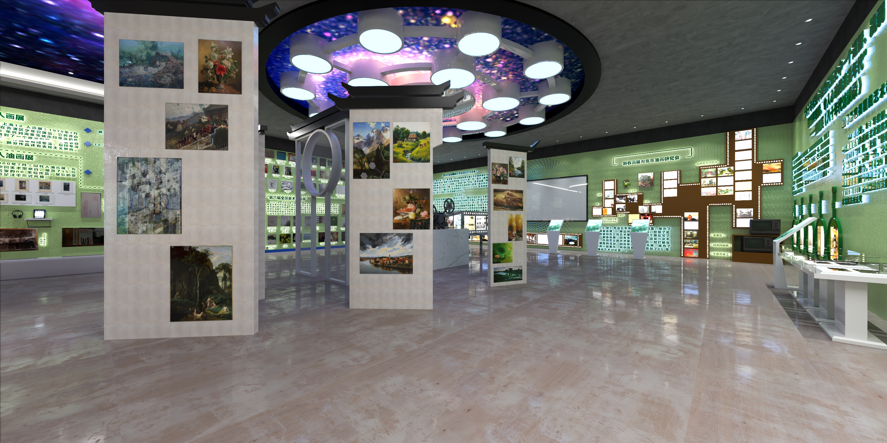展陈设计~美术馆-1