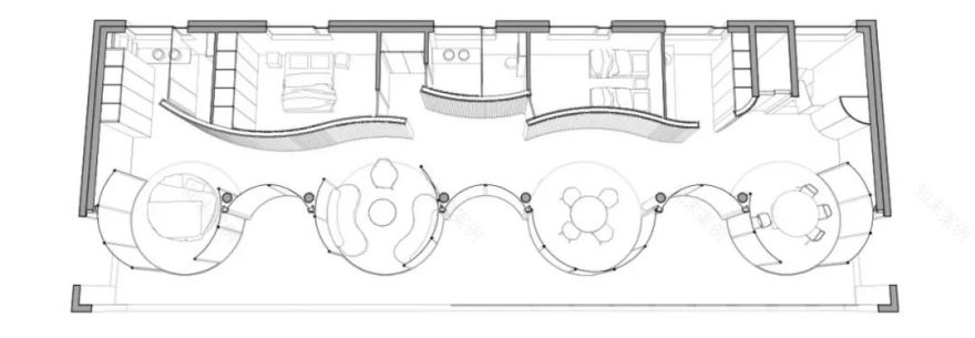 动感百褶屋,阿尔卑斯山下的优雅隐逸空间-15