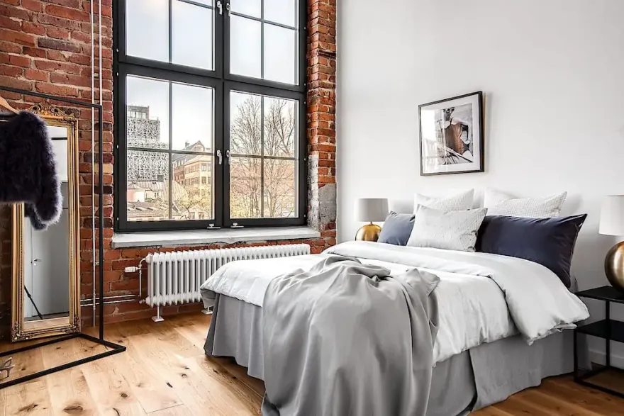 瑞典工业风河景 Loft,低调奢华尽收眼底-9