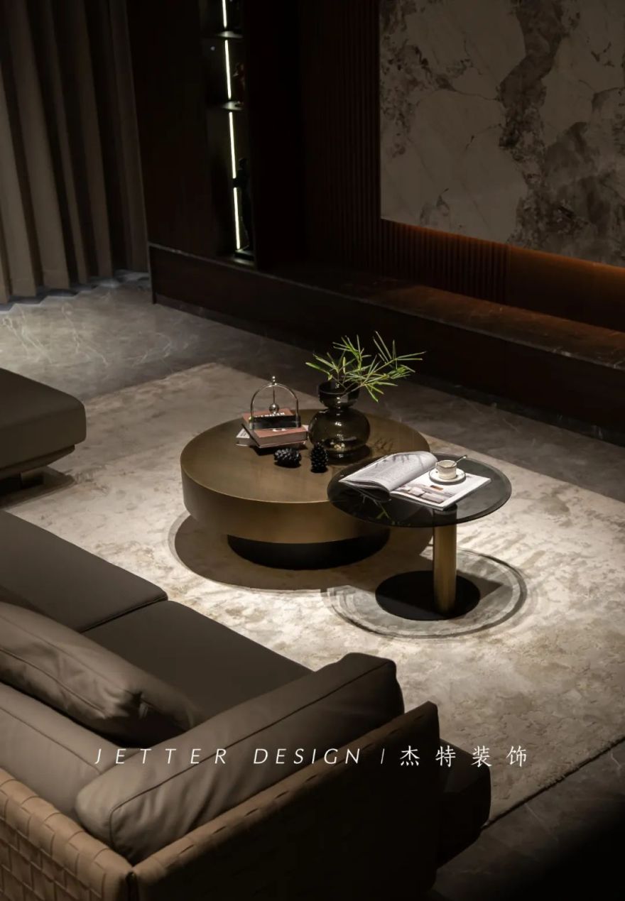 碧桂园·漓江公馆现代简约复式设计丨杰特装饰-23