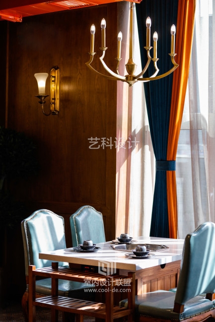 青岛火锅店设计装修案例展示-10