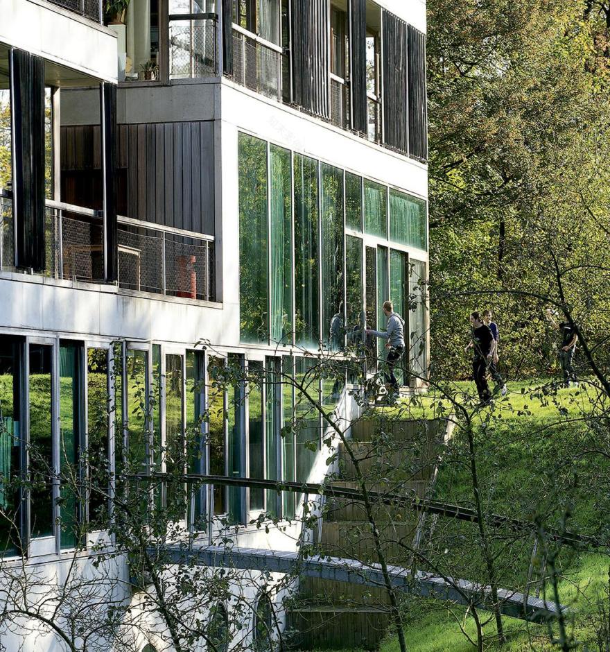 绿意盎然的空间韵律——荷兰 Villa VPRO 公共电视台办公中心-21