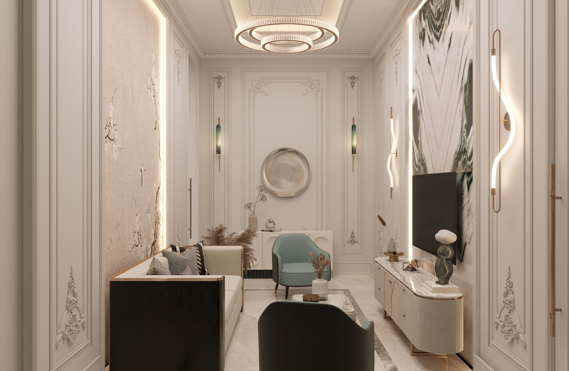 卢·鲁伊室内别墅丨沙特阿拉伯利雅得-9