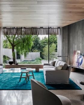 墨尔本极简豪宅丨澳大利亚墨尔本丨Leeton Pointon Architect