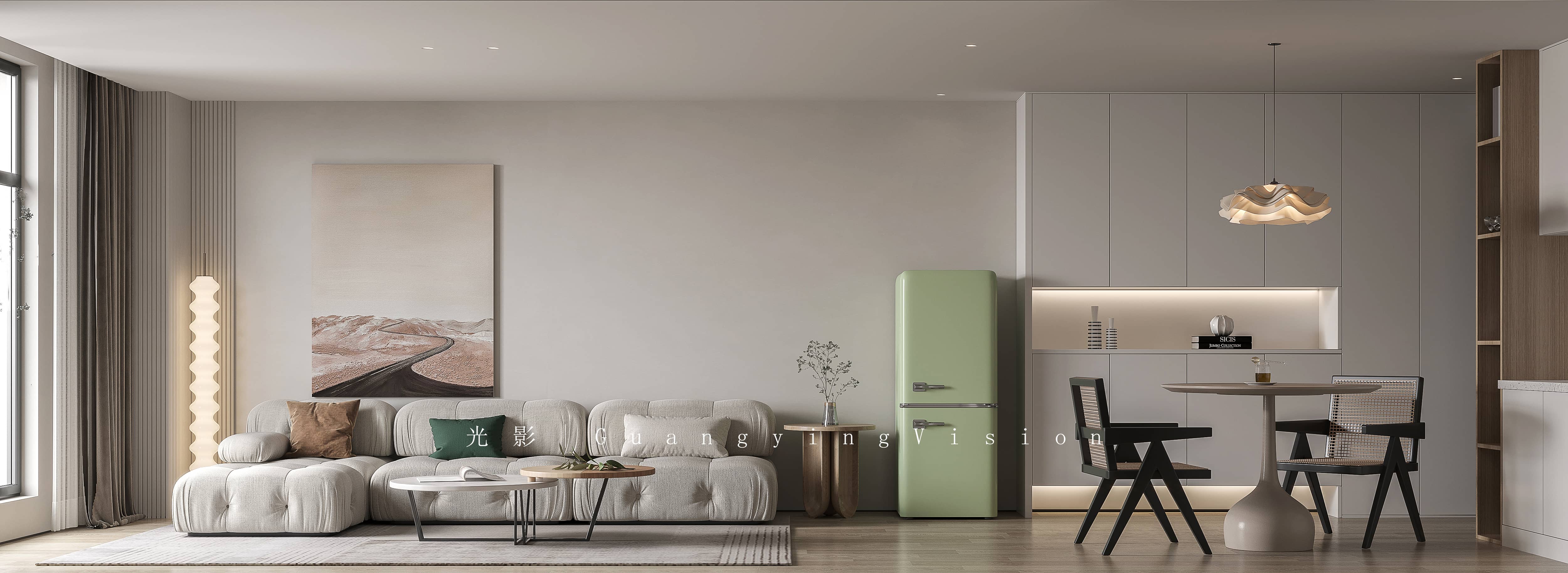 清新小户型家装-1