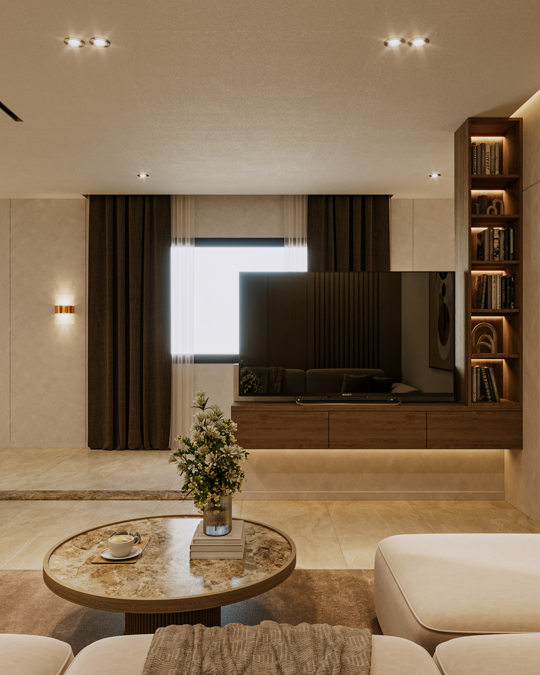 Open Kitchen & Living Area-4