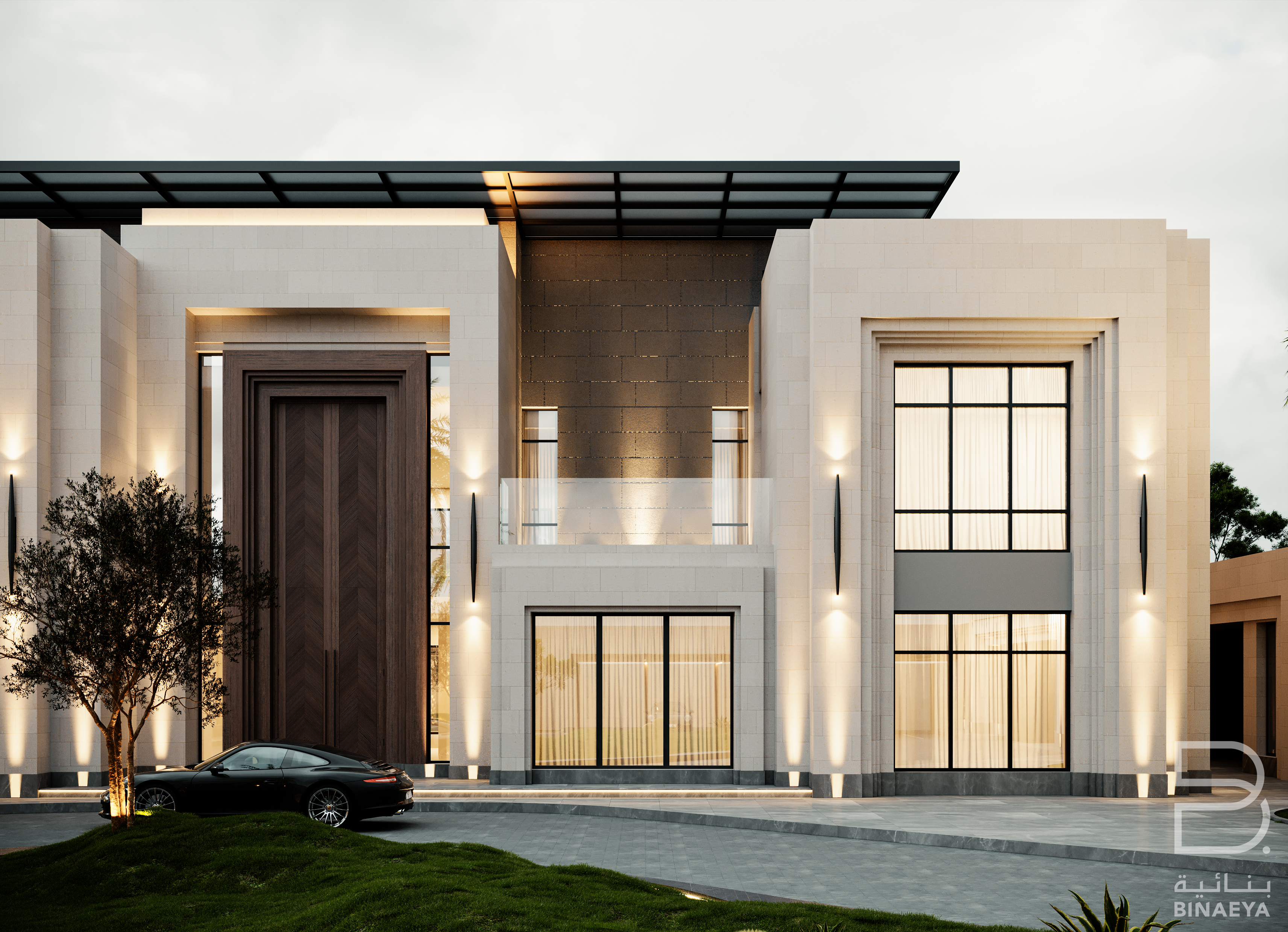 费萨尔·阿尔·谢赫别墅丨Binaeya Engineering-6