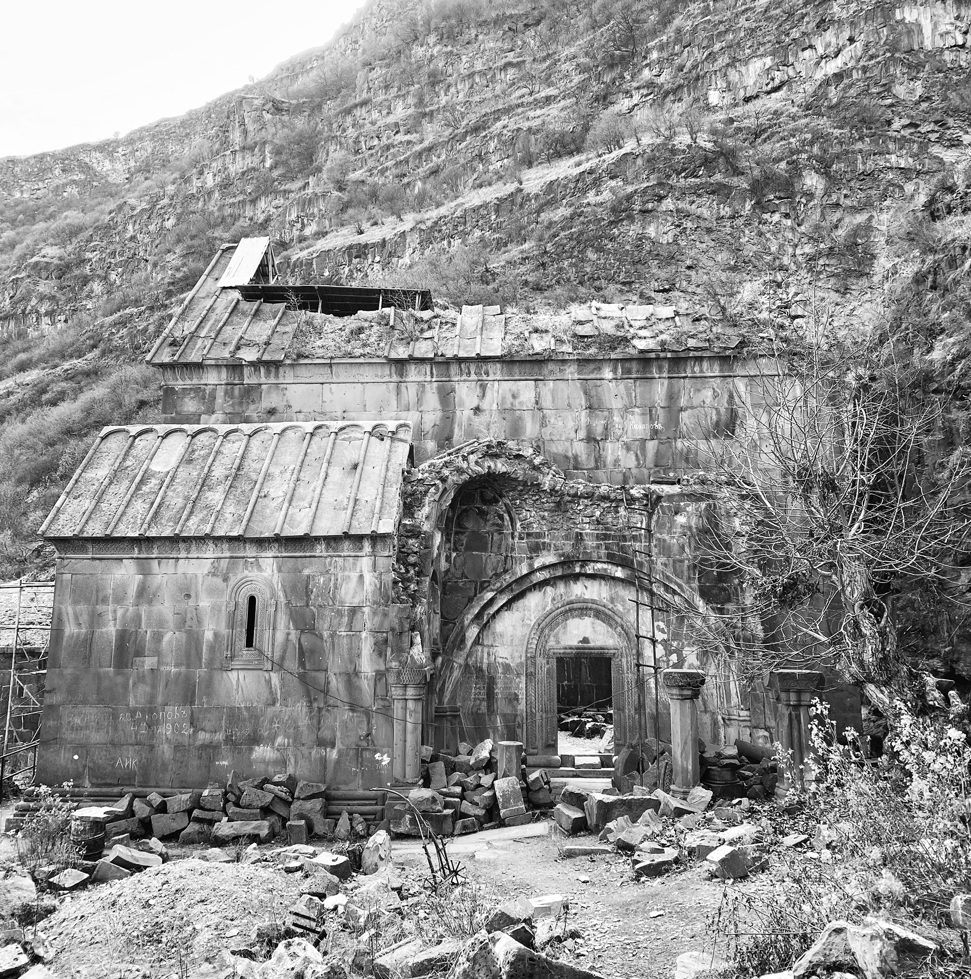 Kobayr 修道院修复项目丨亚美尼亚洛里-4