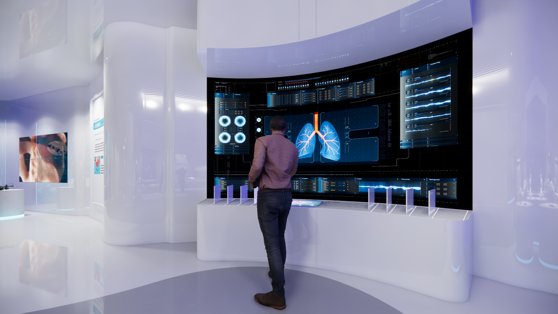 中国某学校护理专业展示教学体验中心-6