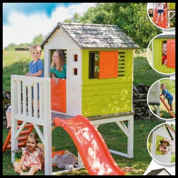 住宅后院儿童游乐场打造-17