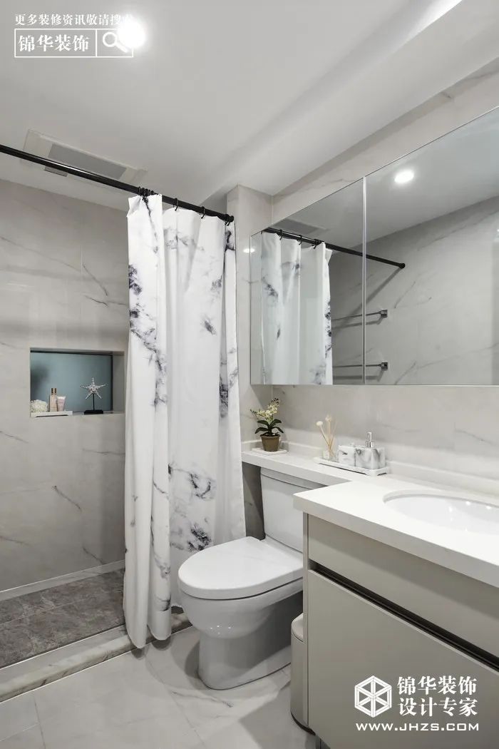 小卫生间，大设计 | 实用与美观兼具的卫生间装修秘籍-40
