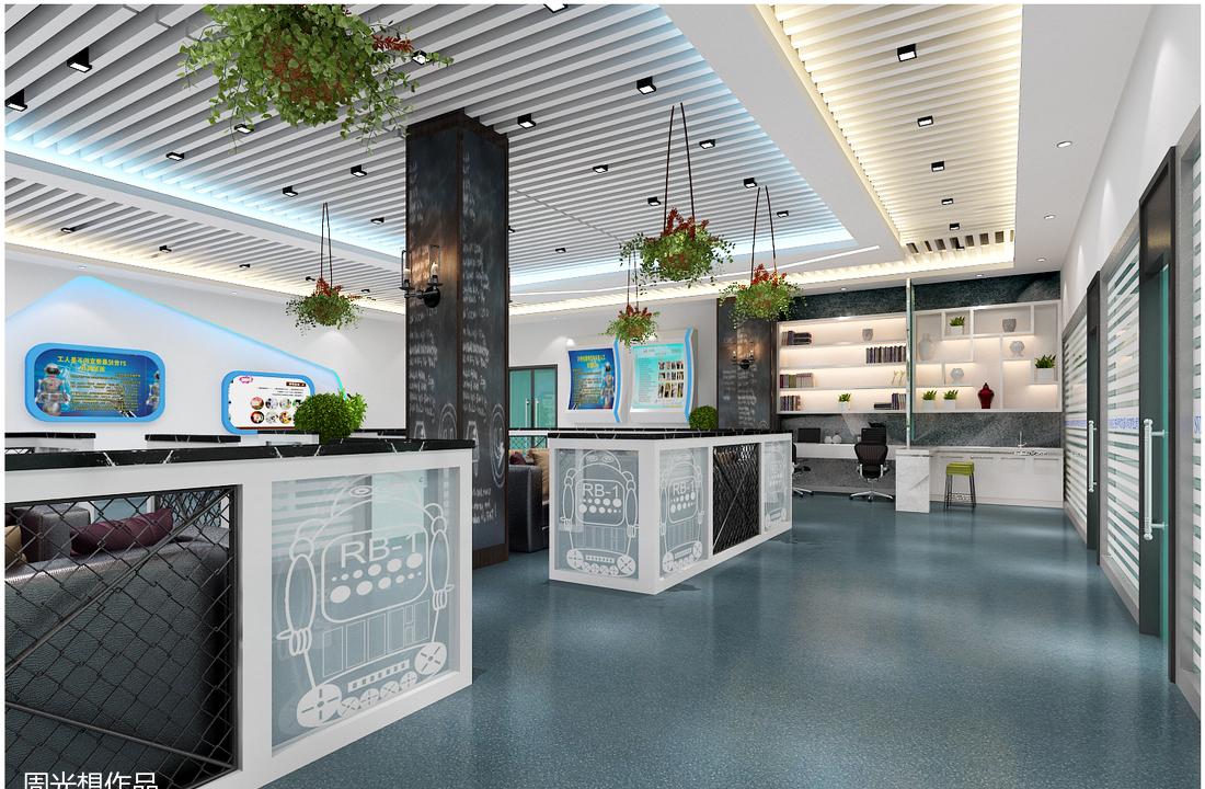 萨默尔机器人车间展厅，科技与设计的完美融合-2