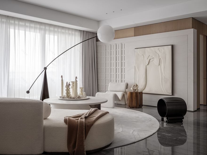 成都麓湖大平层丨中国成都丨澍田设计,万华同人艺社-8