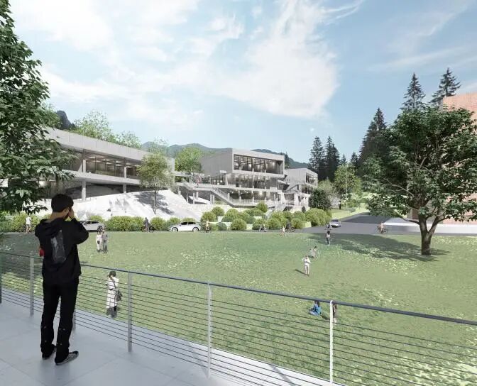 因石而立栖木为生|我院设计的浙江农林大学古树名木保护研究院奠基开工！-44