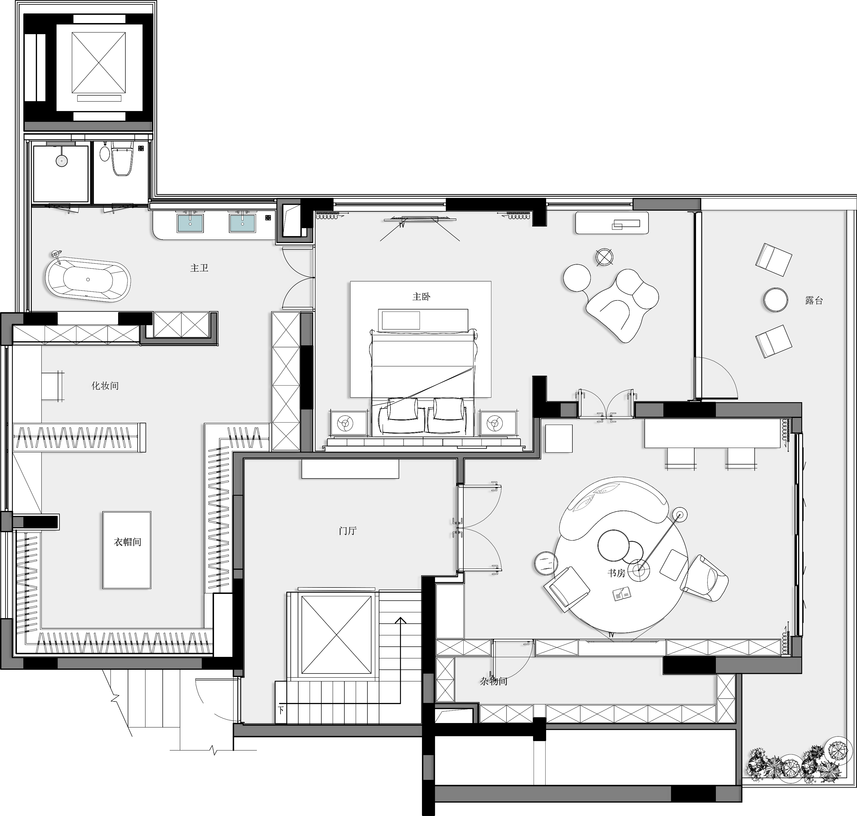 新作 · 余颢凌｜深圳700㎡ 半山观海别墅丨中国深圳丨STUDIO.Y室内设计事务所,四川尚舍家室内设计-212