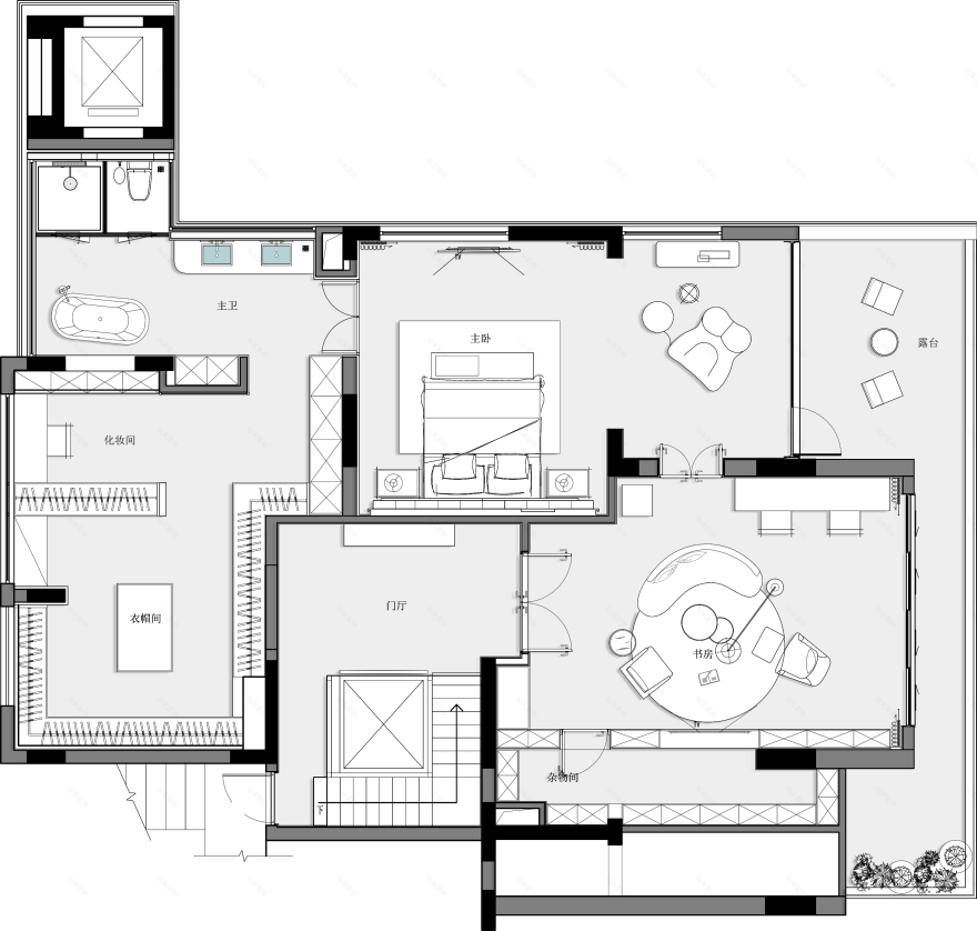 新作 · 余颢凌|深圳700㎡ 半山观海别墅丨中国深圳丨STUDIO.Y室内设计事务所,四川尚舍家室内设计-212