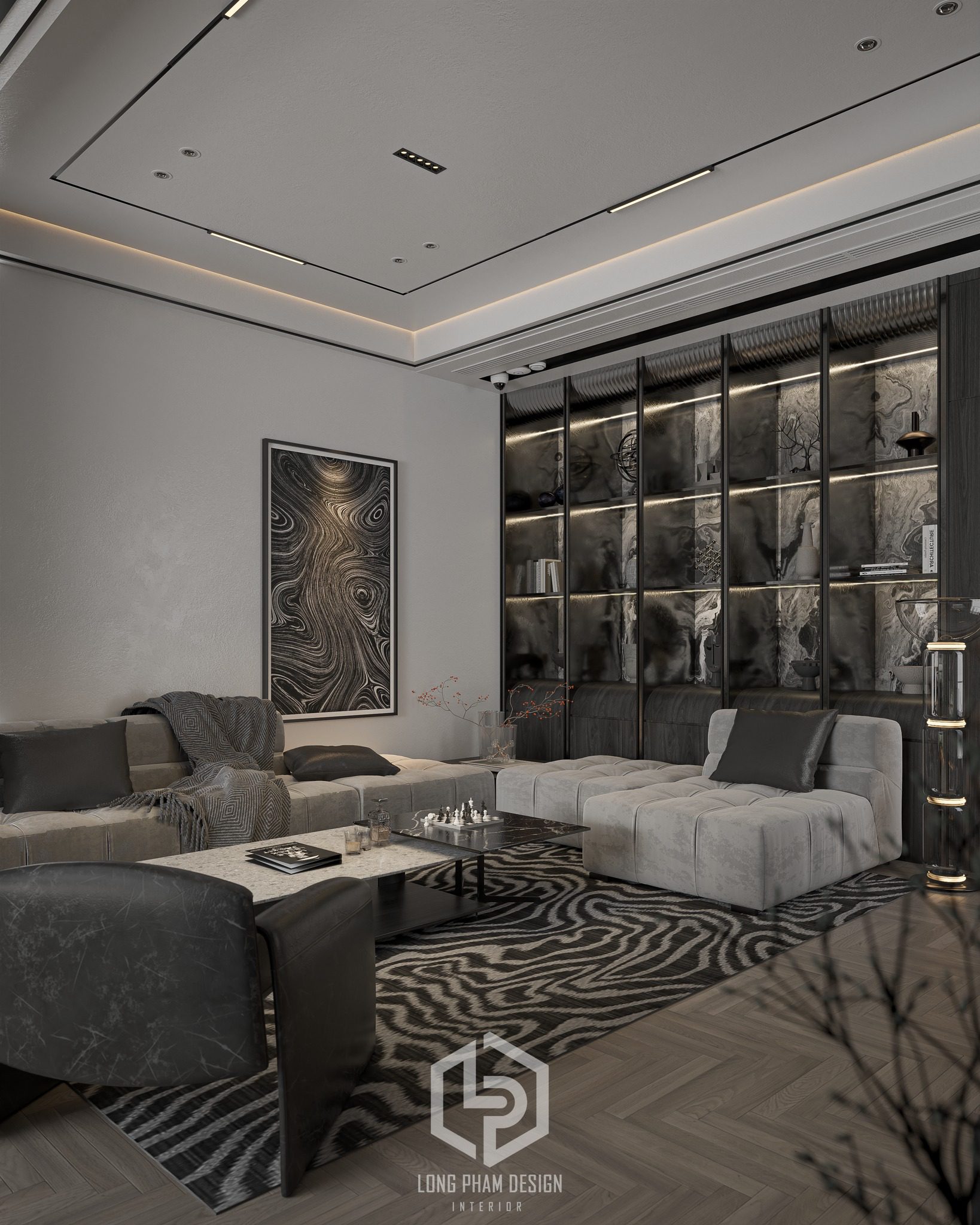 Sketchup公寓室内模型丨Pham Hoang Long-1