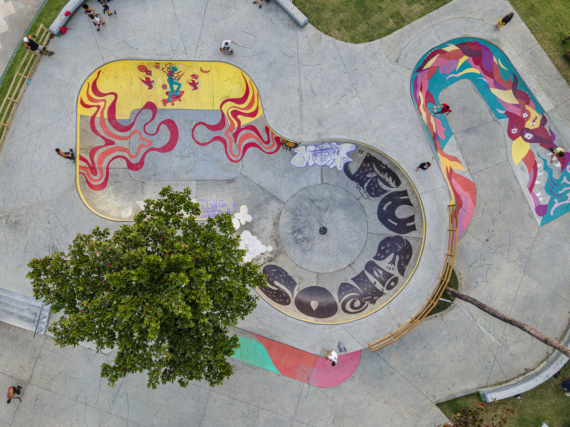 滑板公园大道·海滨丨巴西-13