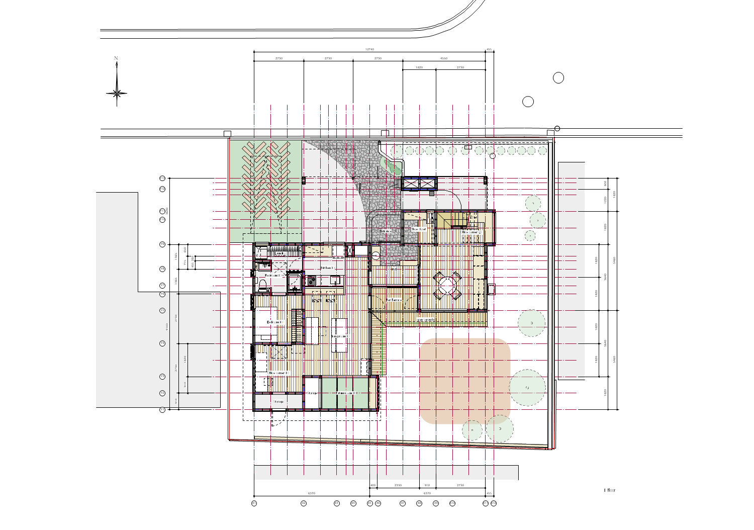 日式别墅丨日本大阪丨Coil Kazuteru Matumura Architects-13