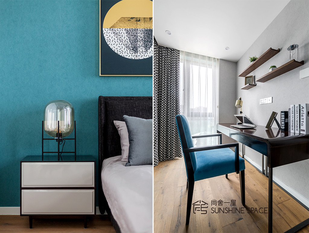 钱塘江畔的现代轻奢之家-43