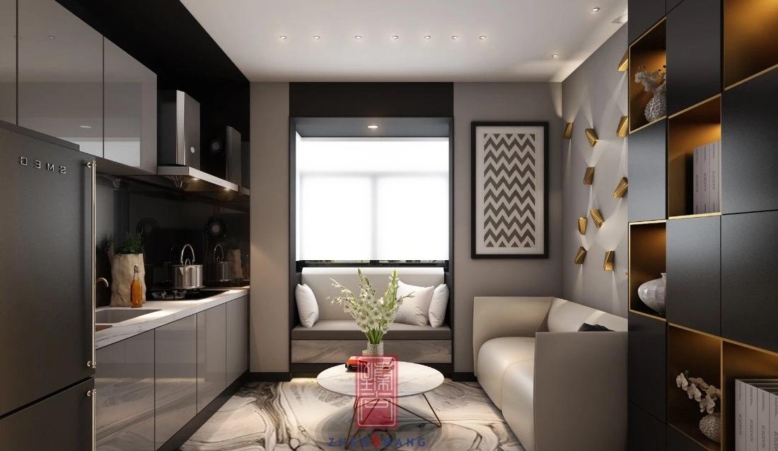 6000 元老宅逆袭，36 平米蜗居变轻奢美居-3