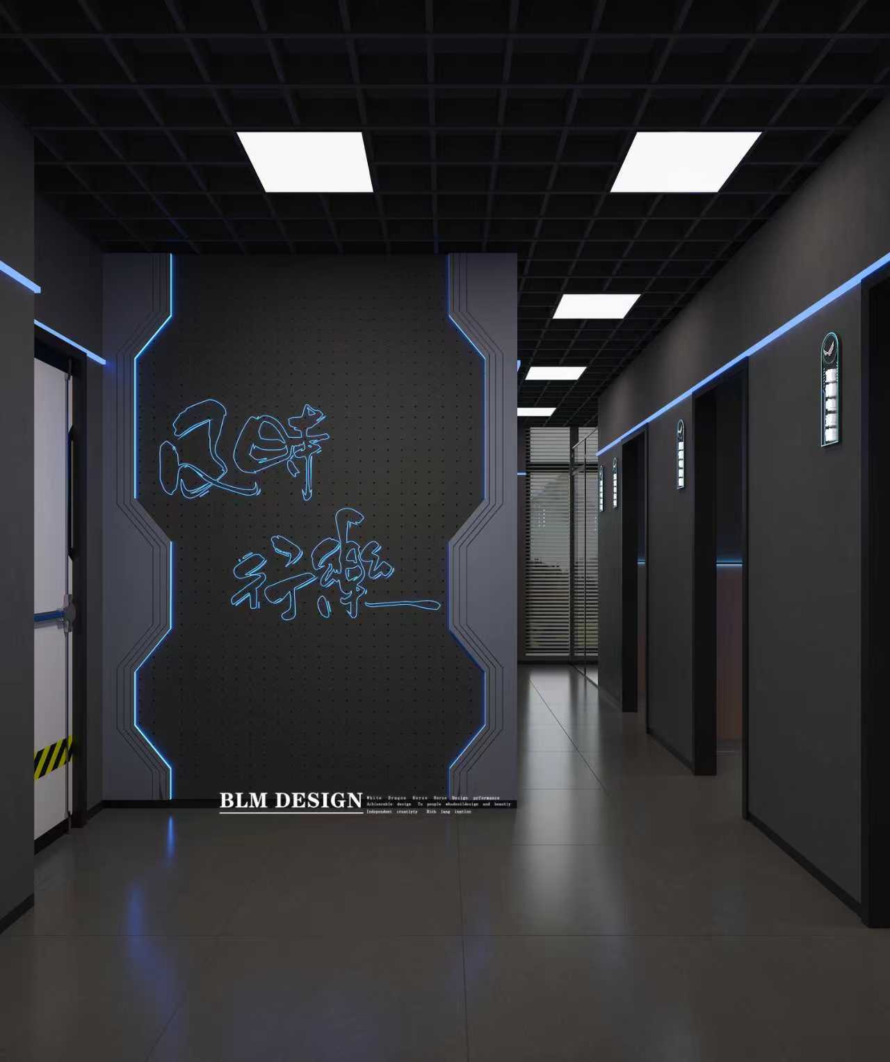 网吧效果图案例-6