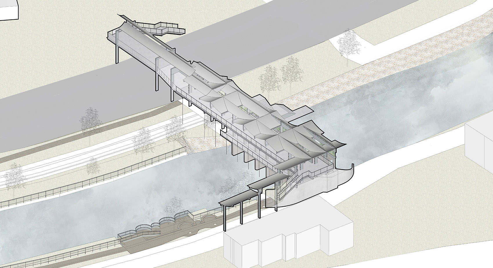西丽水库排洪渠段绿道丨中国深圳丨同济原作设计工作室-121