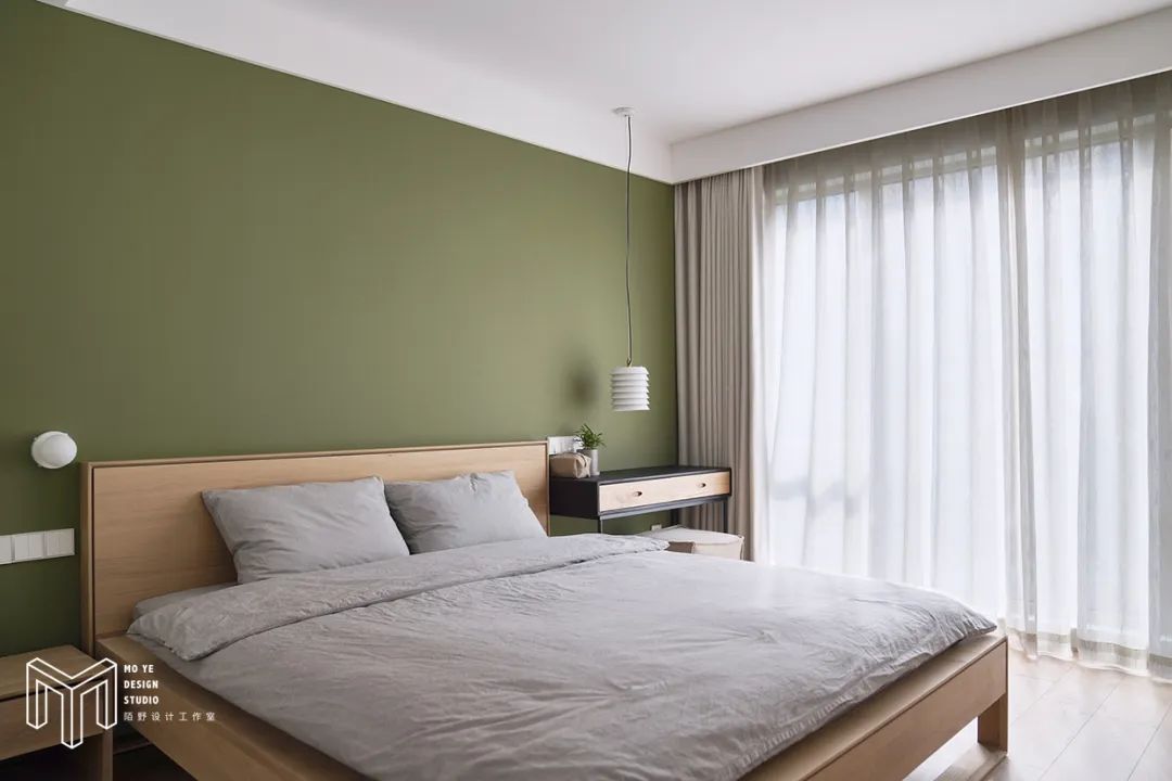 陌野 Keep green · 南向采光的宁静舒适之家丨MOYE Design-32