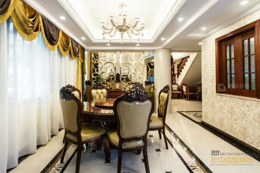 200 平米欧式古典跃层,打造城市中心的别墅体验-49