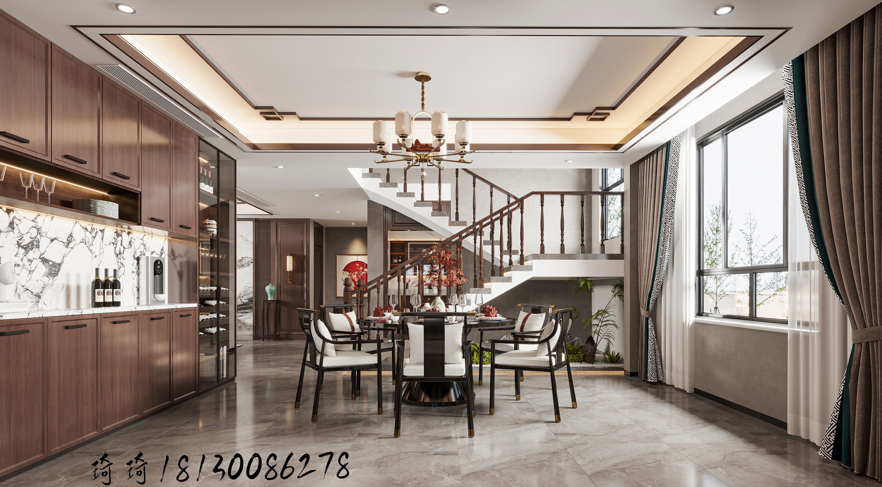 星夜公司 | ✨新中式美宅，藏纳东方雅韵✨-3