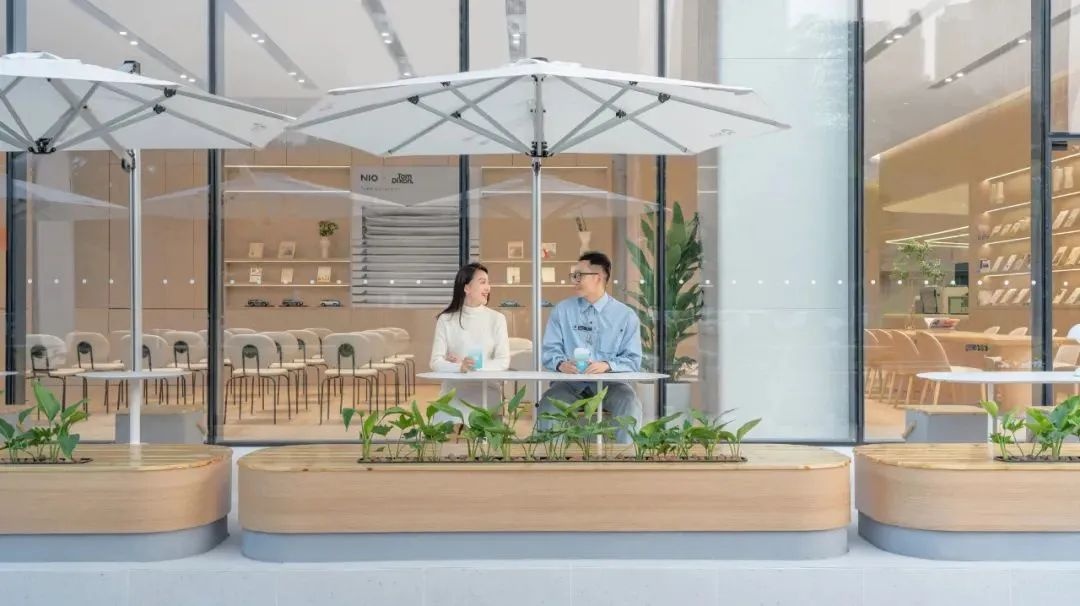 蔚来新能源汽车展厅丨中国天津丨上海泊赫环境艺术有限公司-39