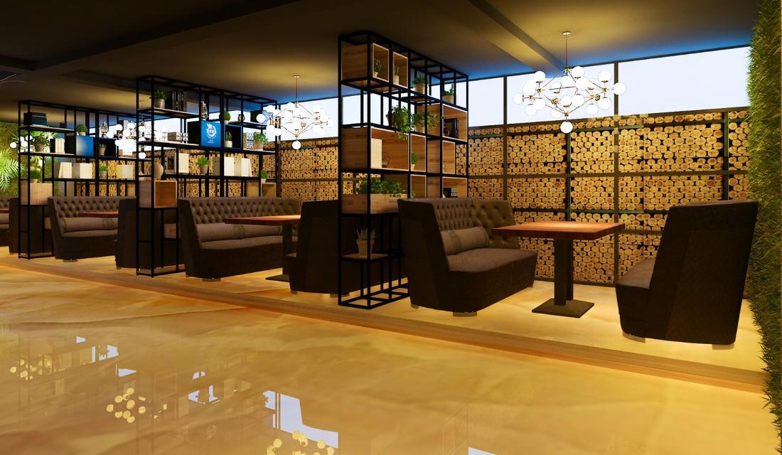 欧亚医院咖啡厅 | 简约风格打造舒适空间-0