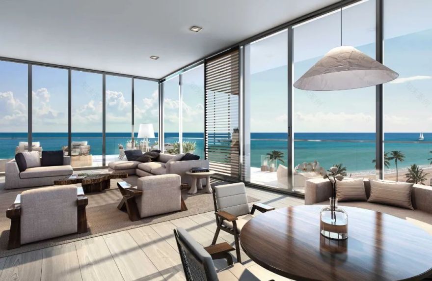 迈阿密 Auberge Residences,意大利与瑞士设计师联手打造的海滨豪宅-35