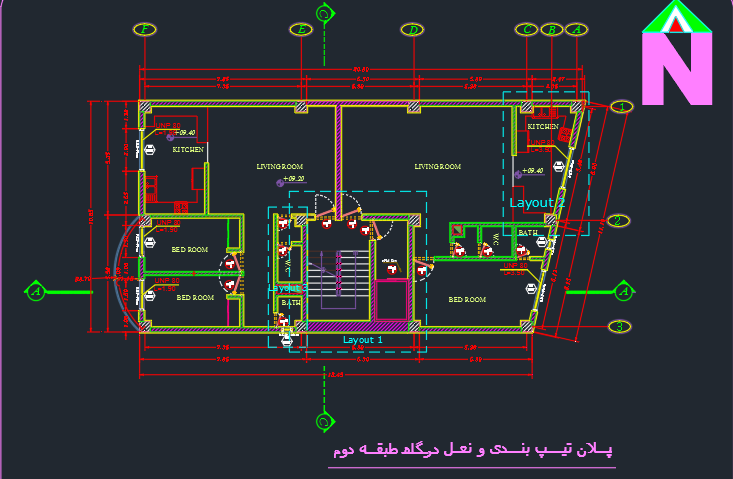 项目设计技术住宅建筑2层 · 建筑98丨哈米德·阿吉代里-14