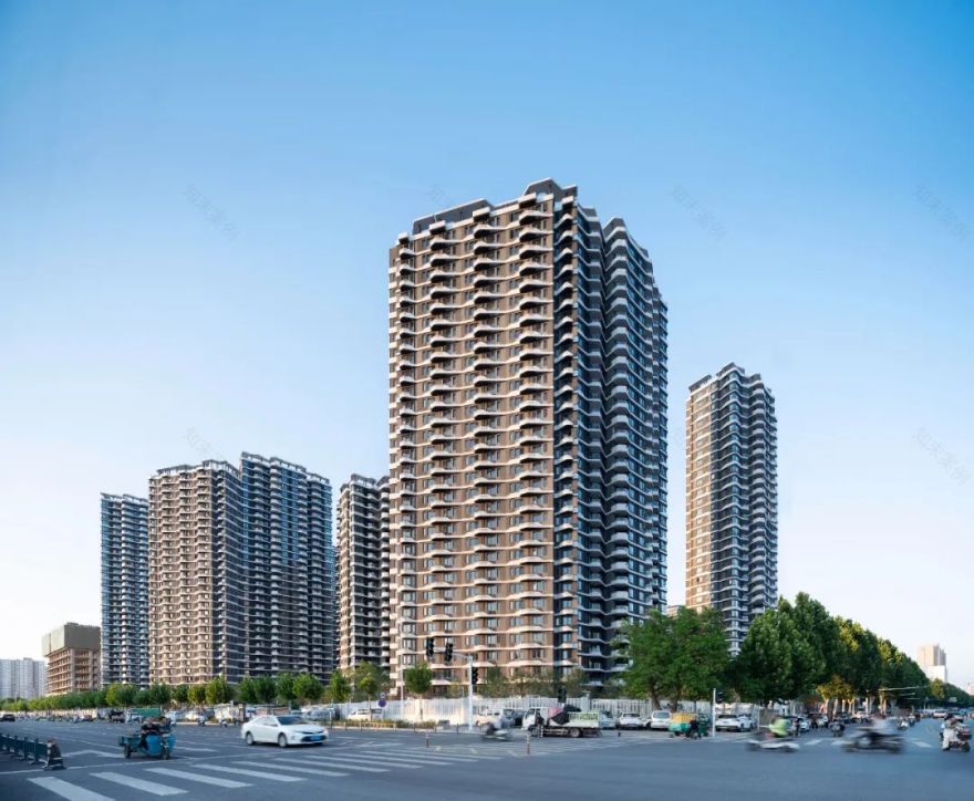 郑州瀚海思念城住宅立面设计丨中国郑州丨筑弧-22