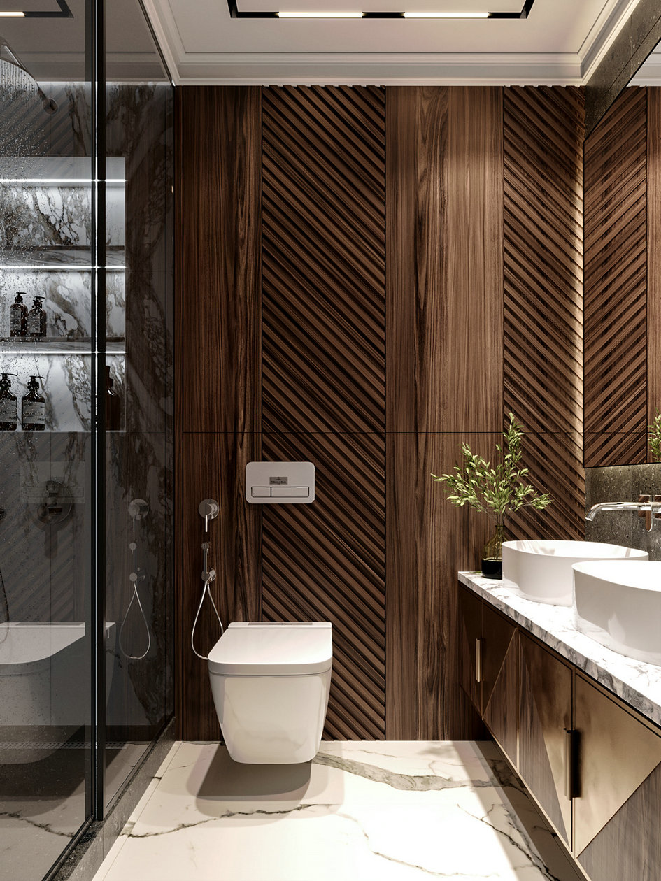 高级灰色系公寓设计-13