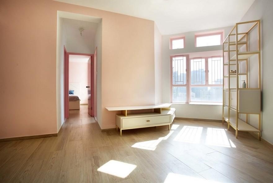 年轻女士设计的粉红色漂亮房子-15