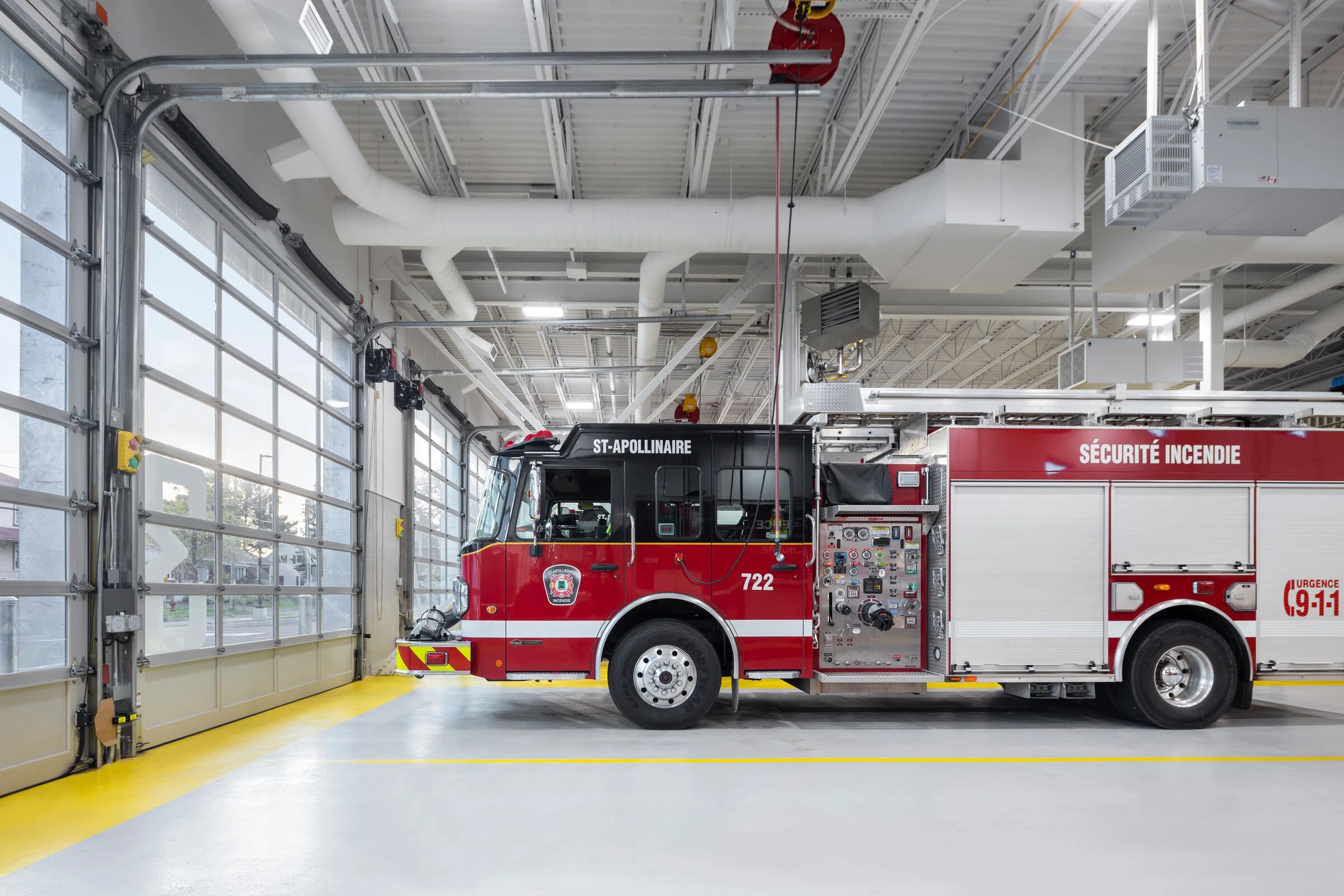 圣阿波利奈尔消防站丨加拿大魁北克丨CCM2 建筑事务所-10