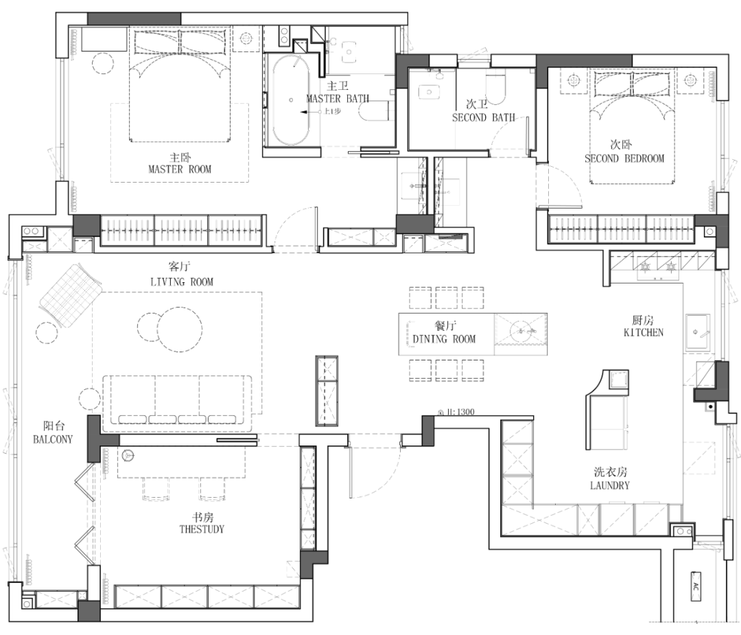 极简纵横空间,光与气的四时朝暮丨中国杭州丨菲拉设计-44