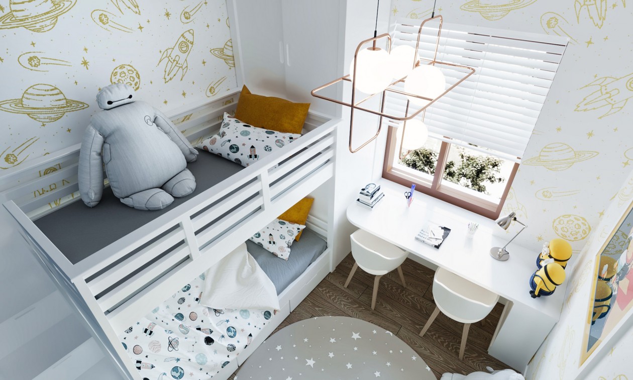 165㎡ 现代简约风别墅设计-18