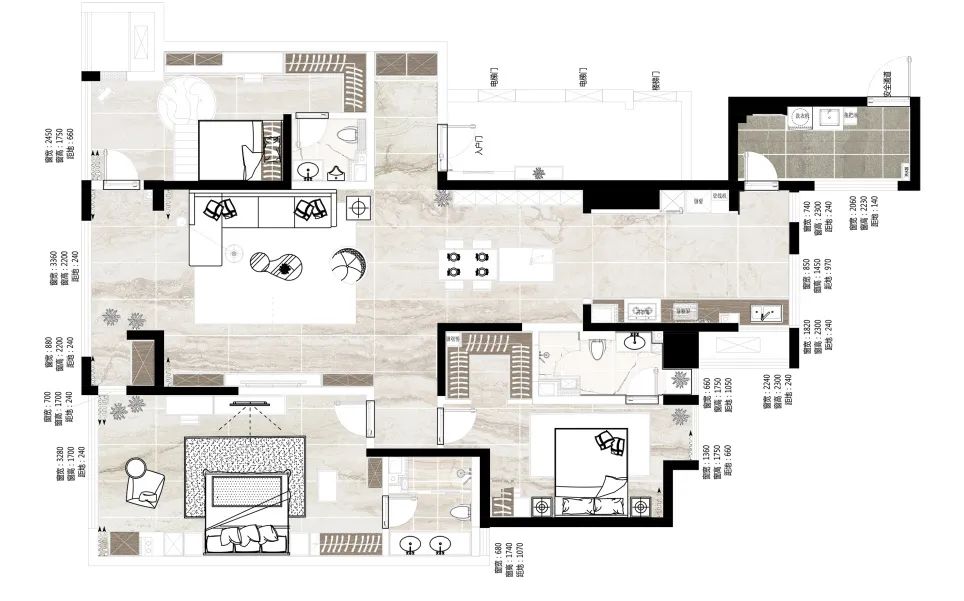 湖城大境私宅设计丨中国西安丨分形空间设计-62
