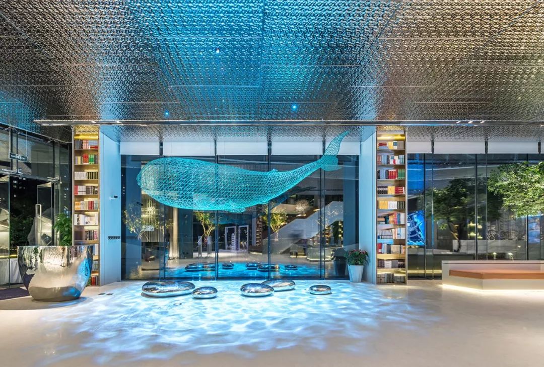 越秀天悦海湾售楼中心 | 光影编织的未来空间-22